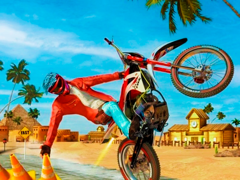 Játék Motocross verseny online