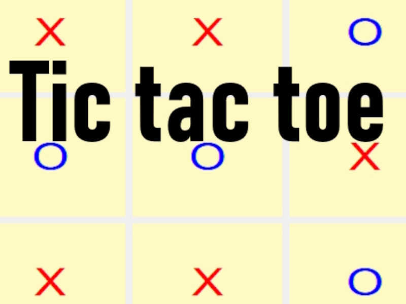 Játék Tic tac lábujj online