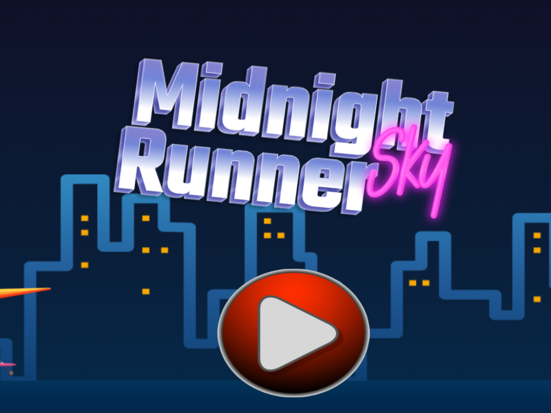 Játék Éjfél Sky Runner online