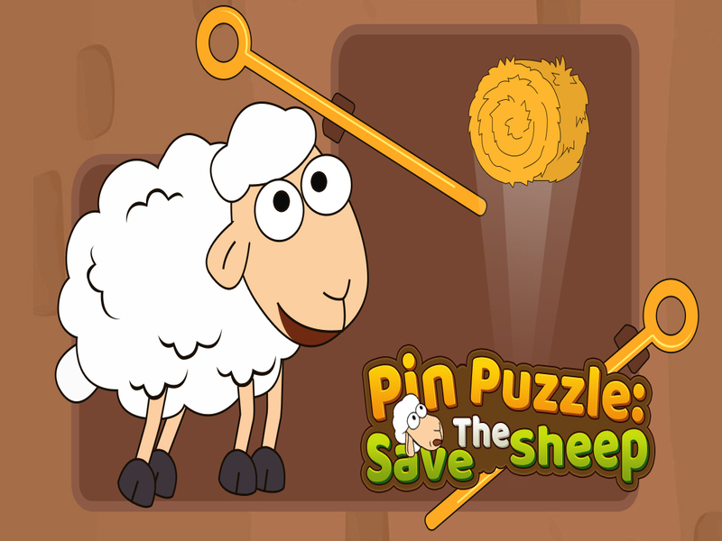 Játék Pin puzzle mentse el a juhokat online