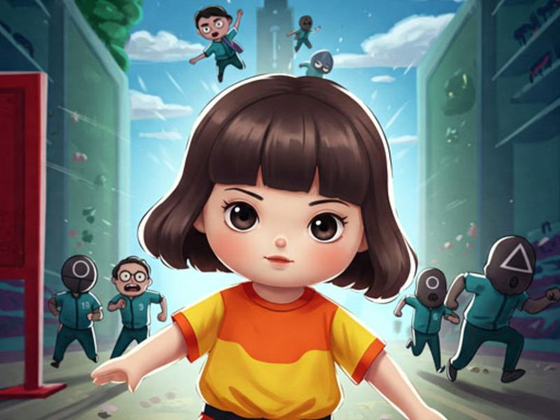 Játék Squidgame. IO online