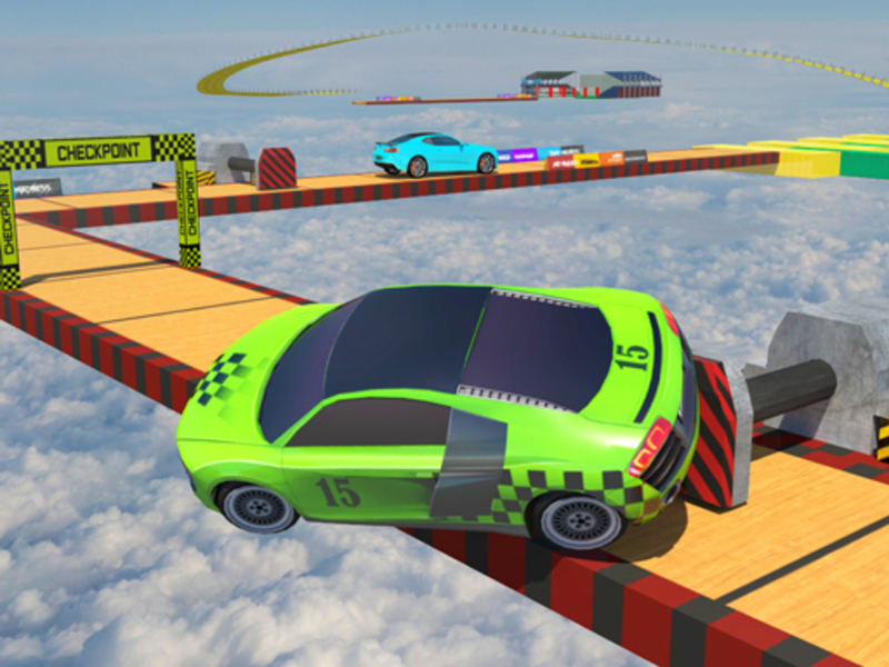 Játék Real Impossible Sky Tracks Autós Vezetés online