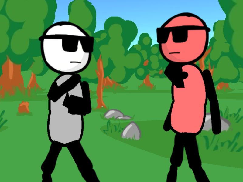 Játék Stickman Gun- Kevesebb harc online