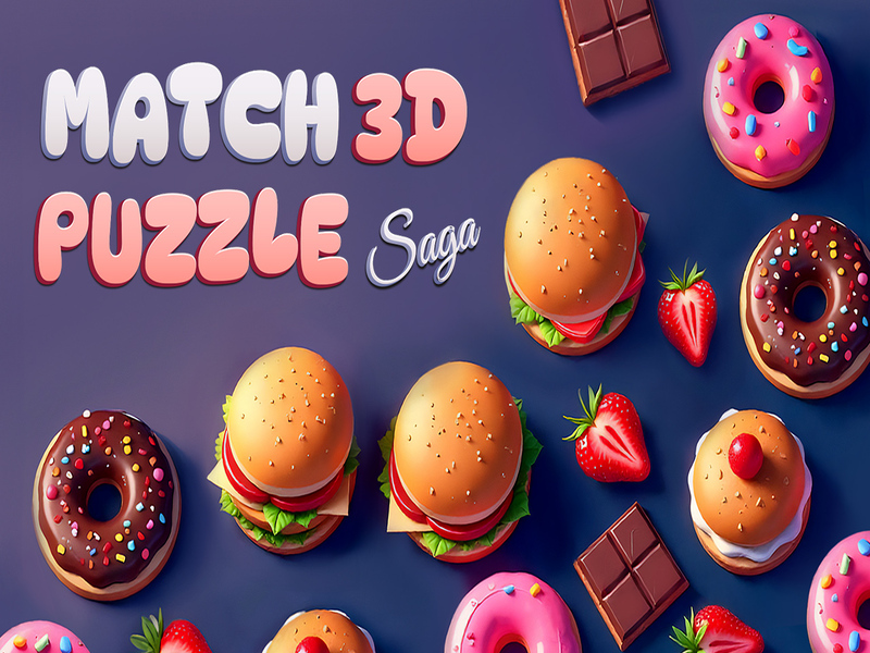 Játék Match 3D puzzle saga online