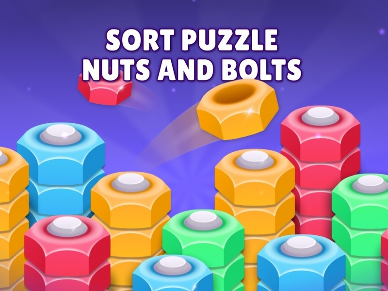 Játék Válasszon puzzle anyákat és csavarokat online