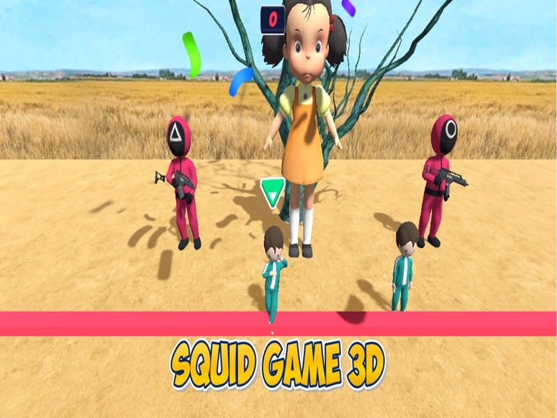 Játék Tintahal játék 3D online