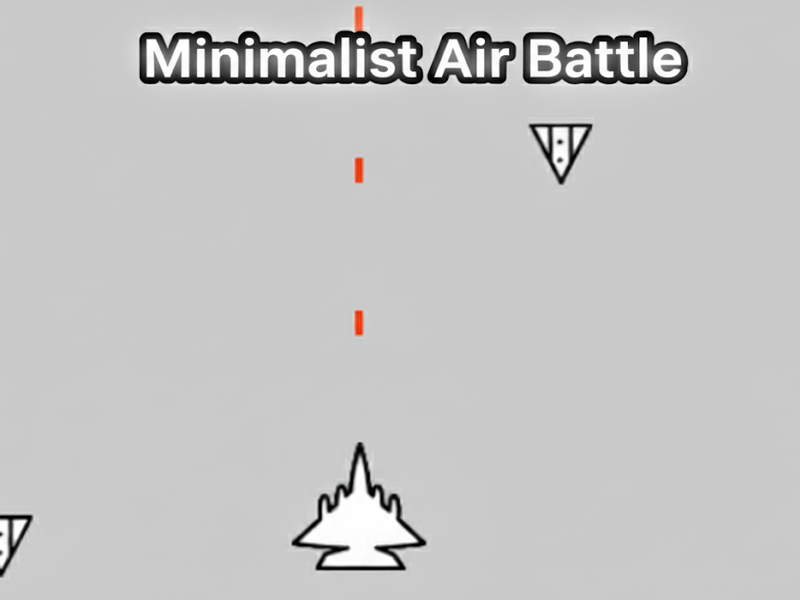Játék Minimalista légi csata online