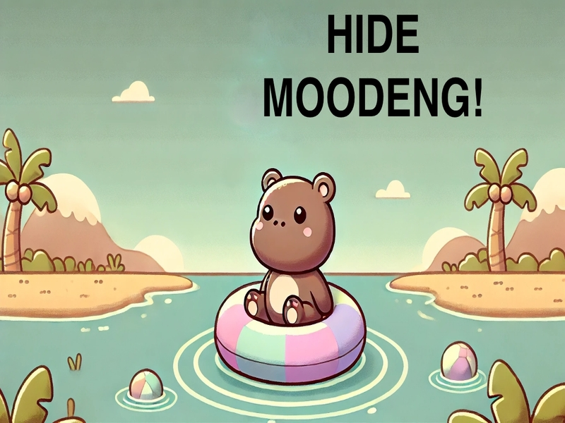 Játék Elrejteni a Moodeng Hippo-t! online